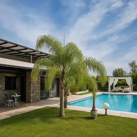 White Diamond With Private Pool For Group Up To 12 Villa Kamena Vourla